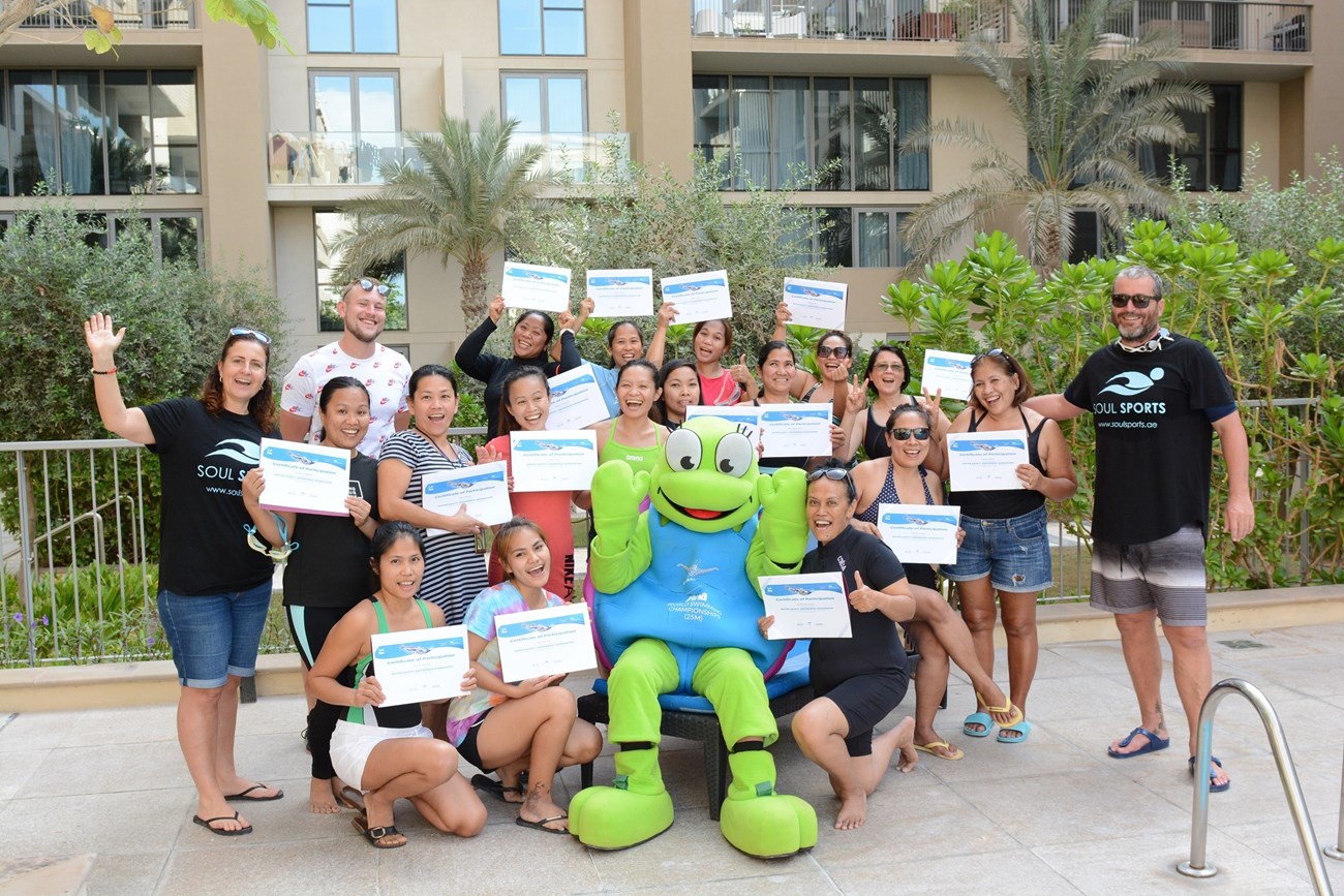 4000 مشارك في المبادرات المجتمعية لمونديال السباحة