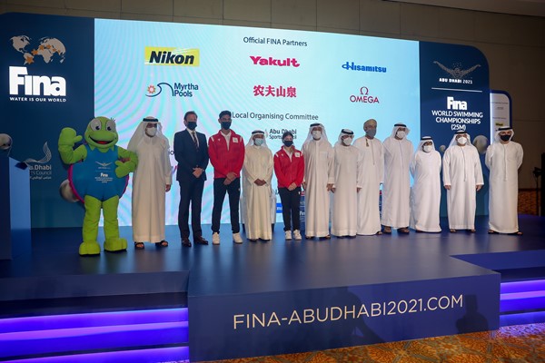 أبو ظبي تكشف عن تحضيرات بطولة العالم للسباحة - 1000 مشارك من 209 دول ..والمطروشي والخطيب يمثلان الإمارات