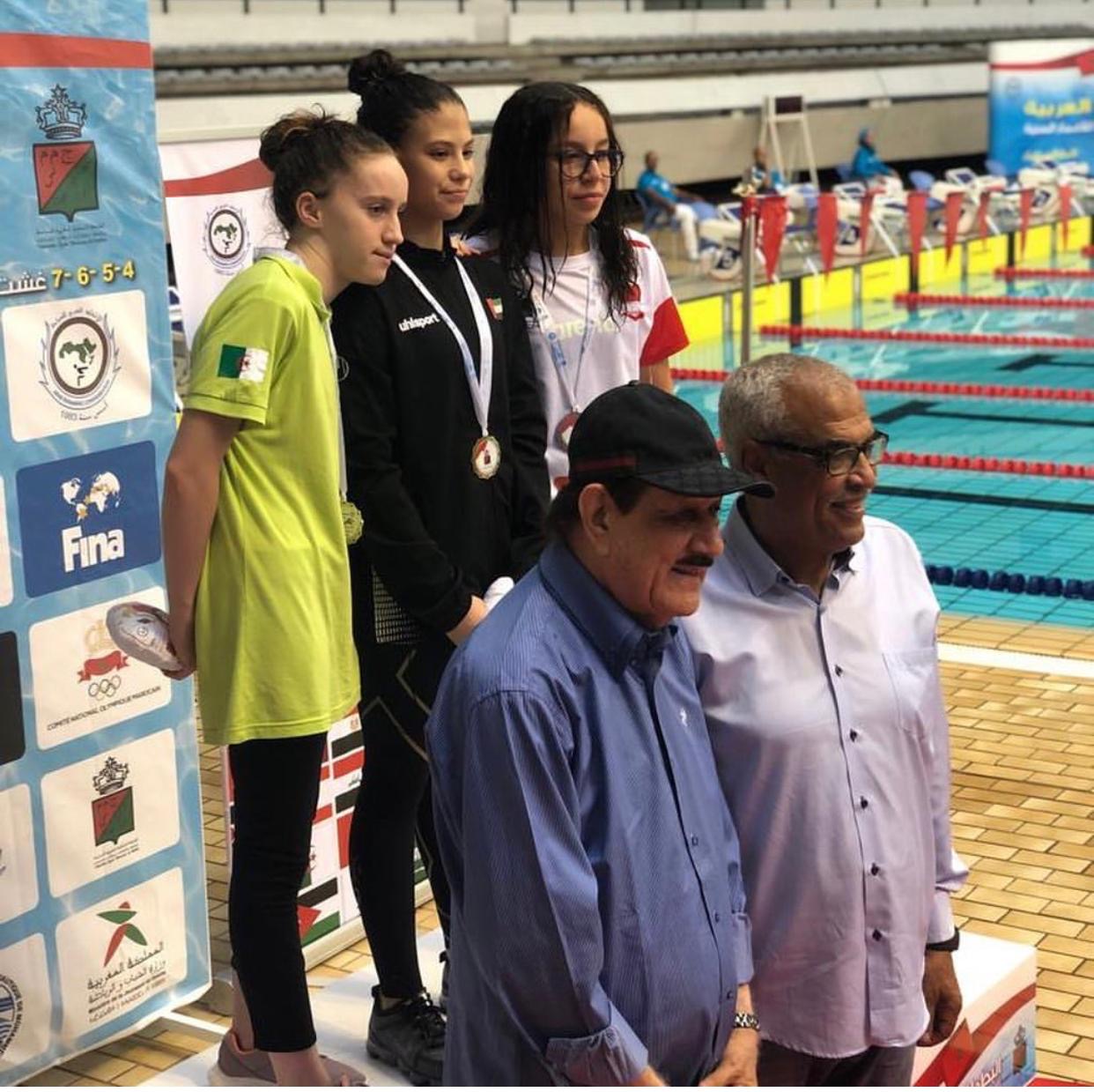 Swimming Laila Al-Khatib ... a promising Emirati experience towards achieving an Olympic achievement in Paris 2024