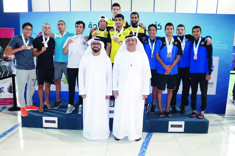 الوصل بطل كأس الإمارات للسباحة